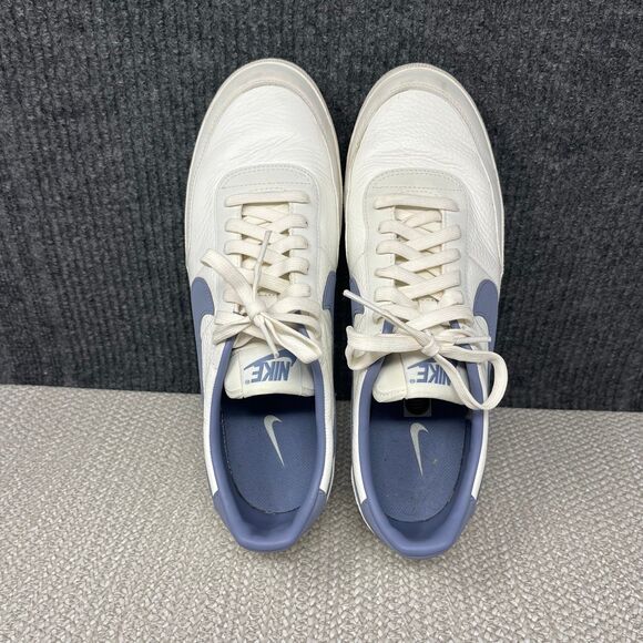 Nike Killshot 2 Leather Sail Ashen Slate White Blue Shoes Mens 10.5 HQ1657-106